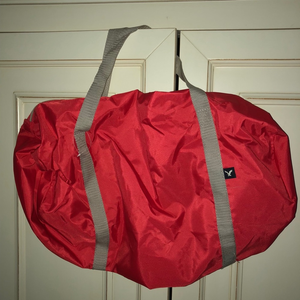 American Eagle mini duffel bag